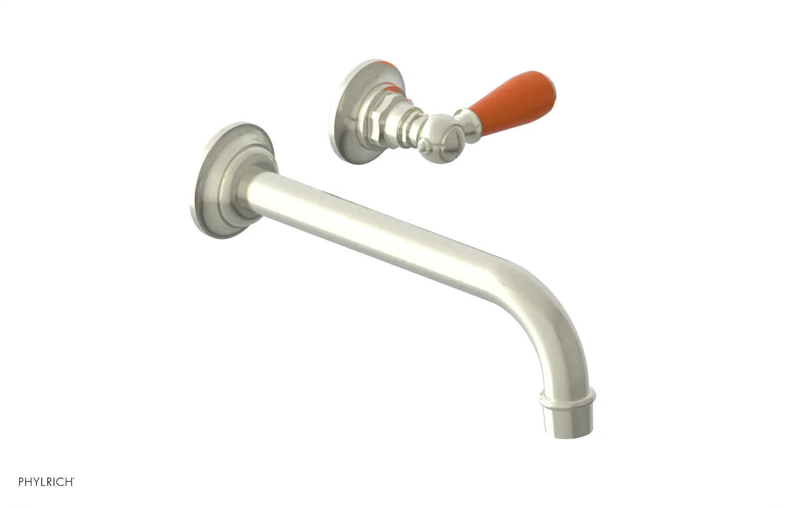 Phylrich Jamestown Single Handle Wall Lavatory Set by Phylrich
