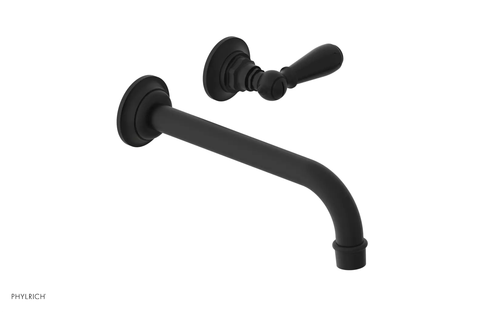 Phylrich Jamestown Single Handle Wall Lavatory Set by Phylrich