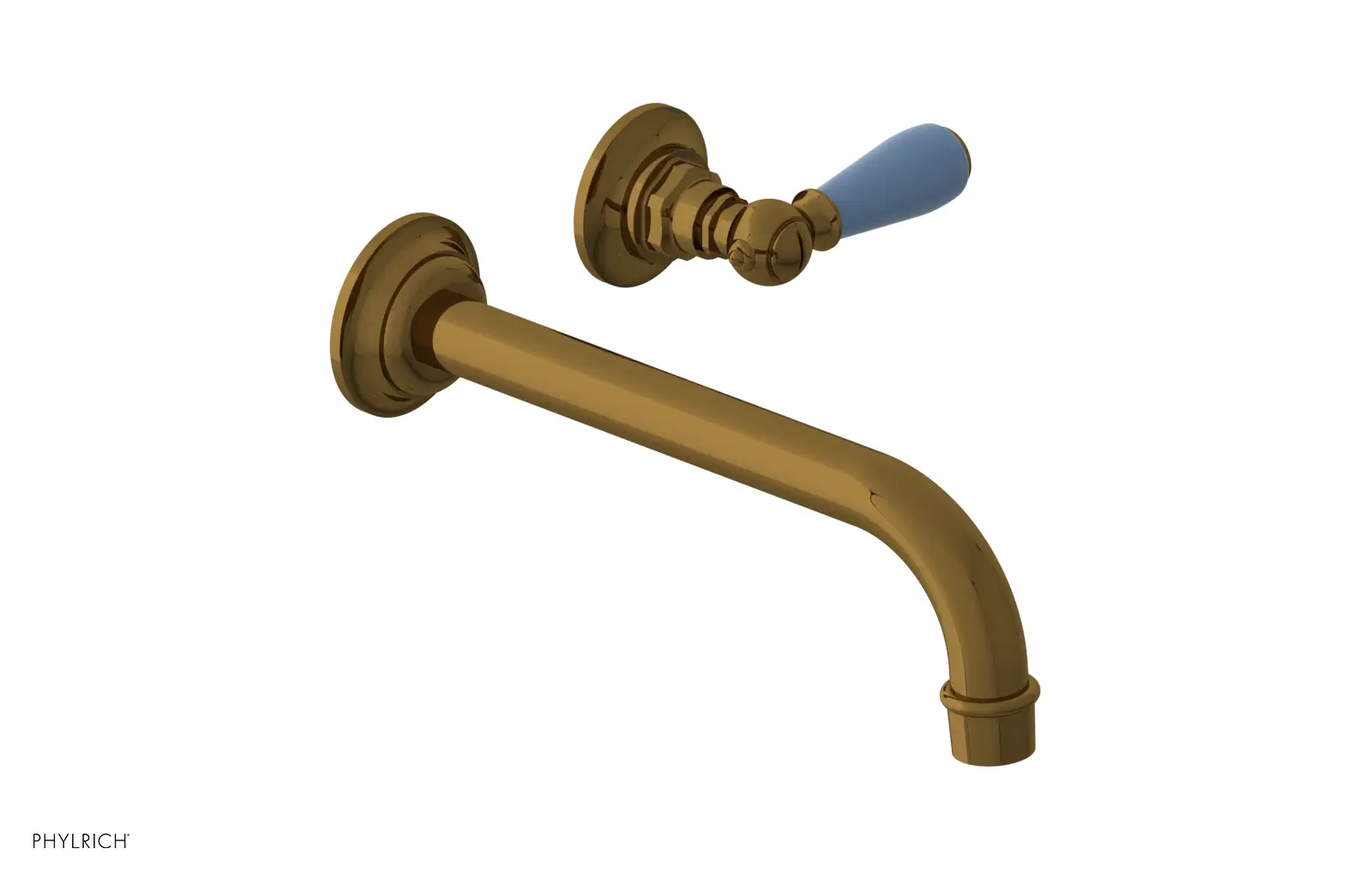 Phylrich Jamestown Single Handle Wall Lavatory Set by Phylrich