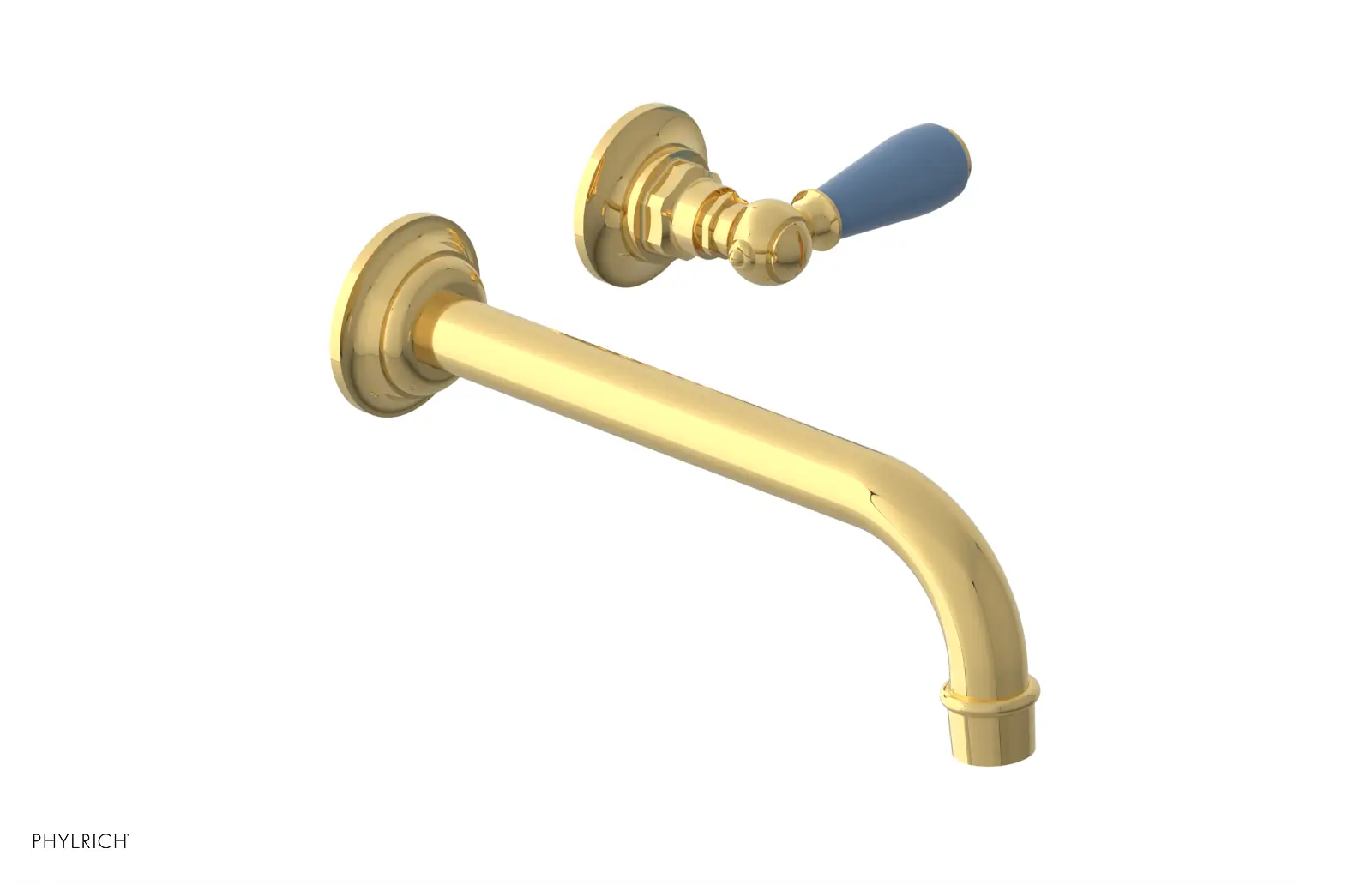 Phylrich Jamestown Single Handle Wall Lavatory Set by Phylrich