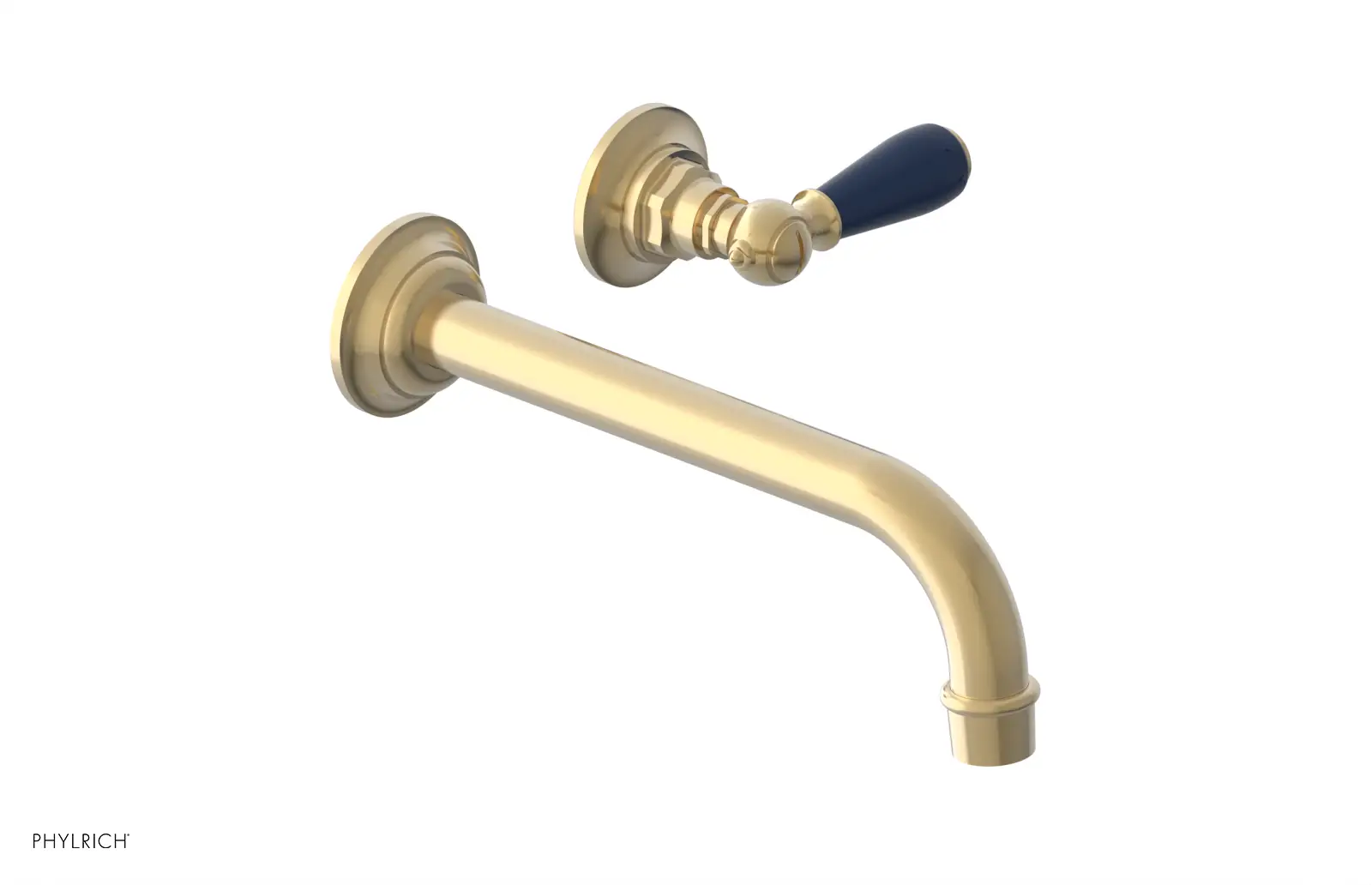 Phylrich Jamestown Single Handle Wall Lavatory Set by Phylrich