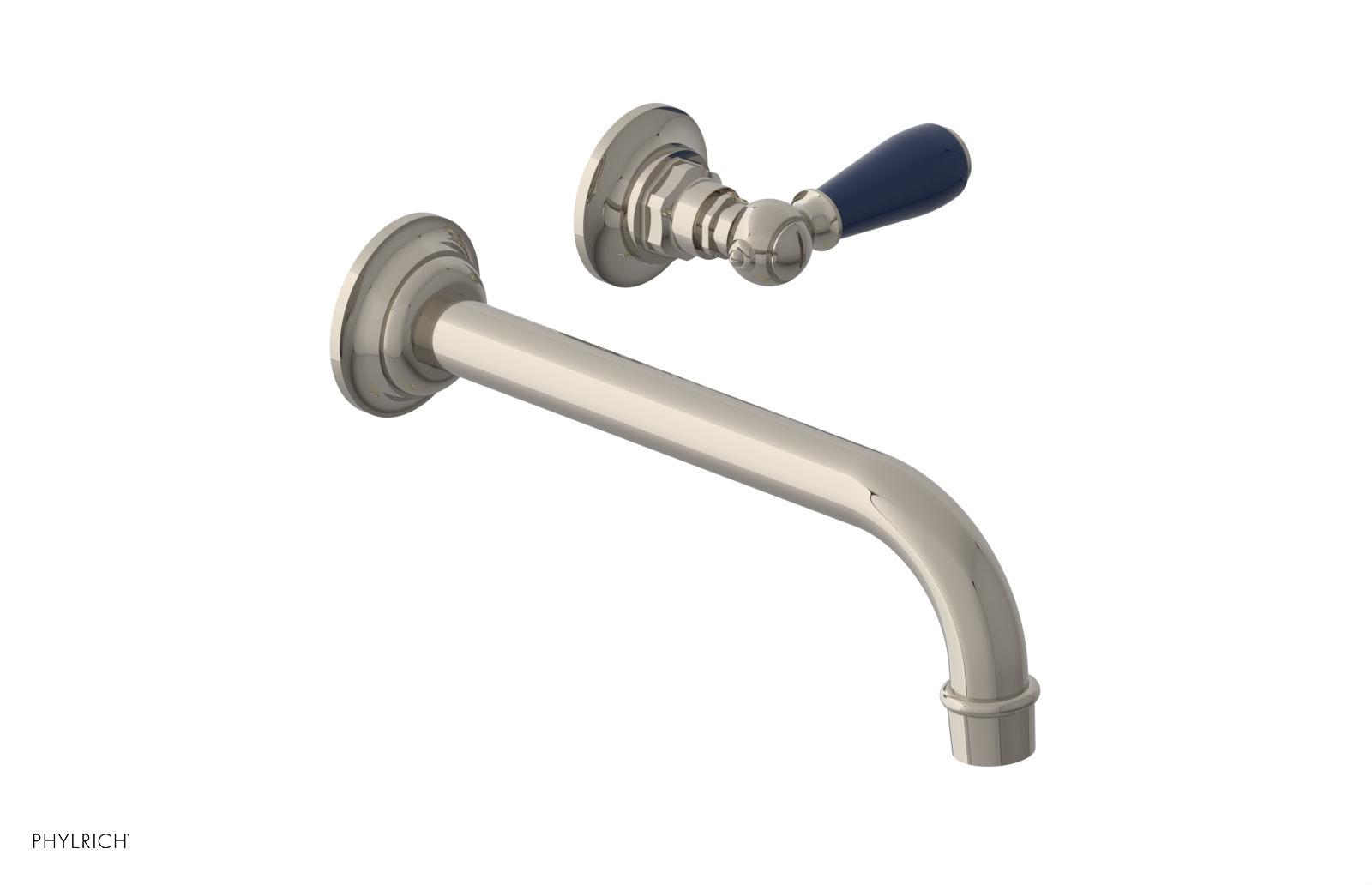 Phylrich Jamestown Single Handle Wall Lavatory Set