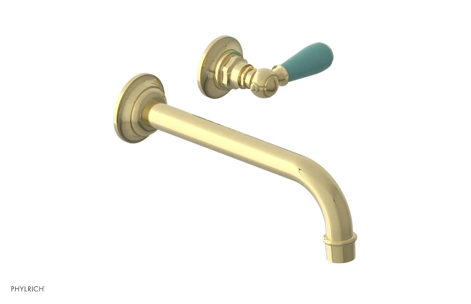 Phylrich Jamestown Single Handle Wall Lavatory Set by Phylrich