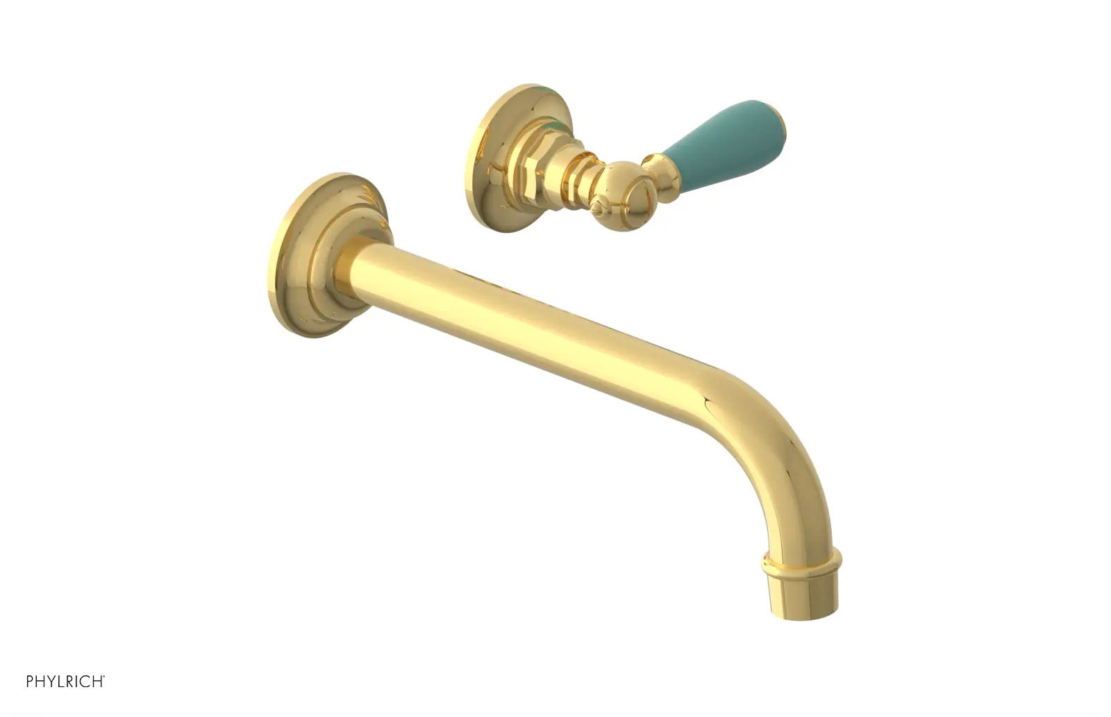Phylrich Jamestown Single Handle Wall Lavatory Set by Phylrich