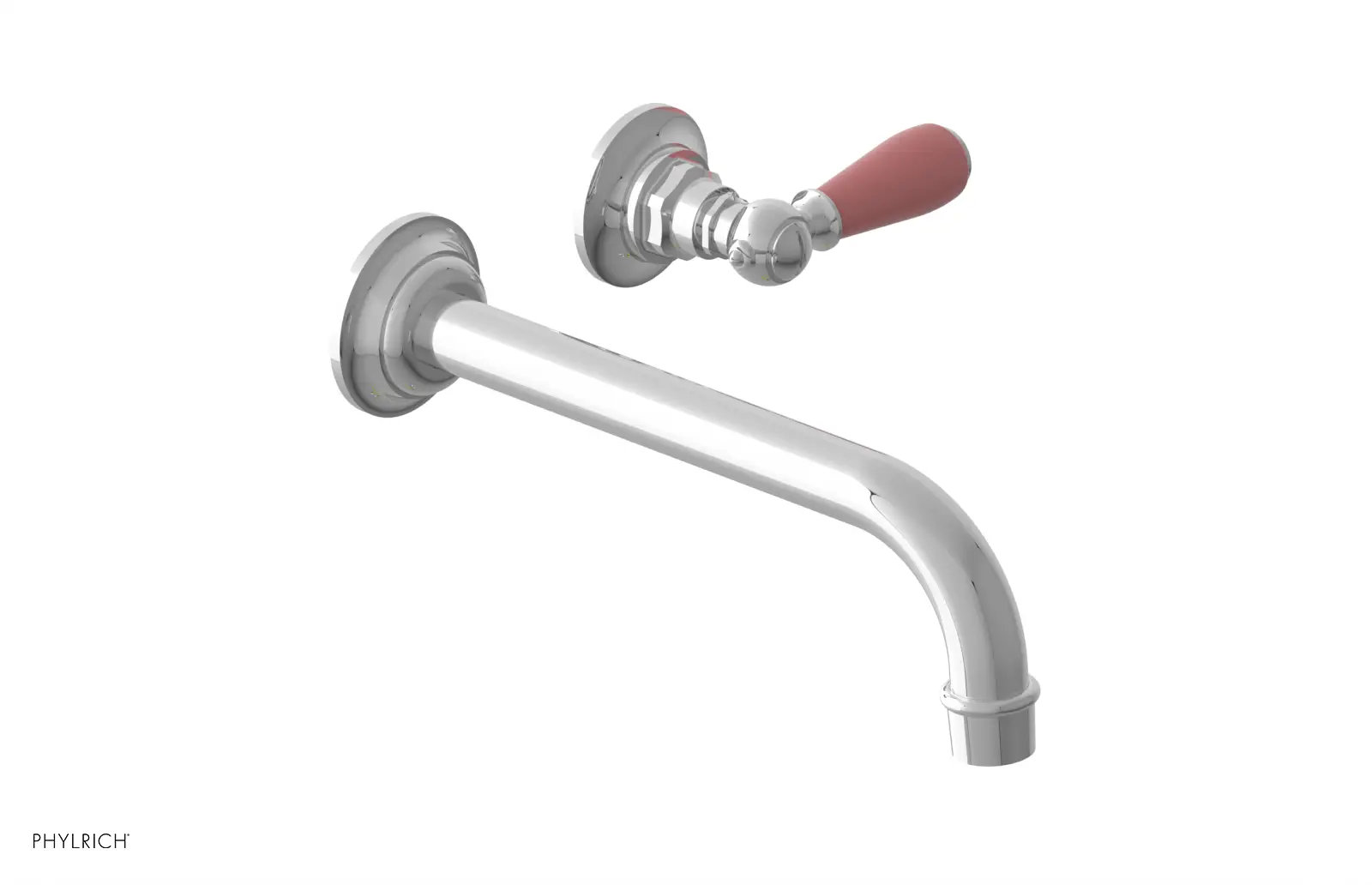 Phylrich Jamestown Single Handle Wall Lavatory Set by Phylrich