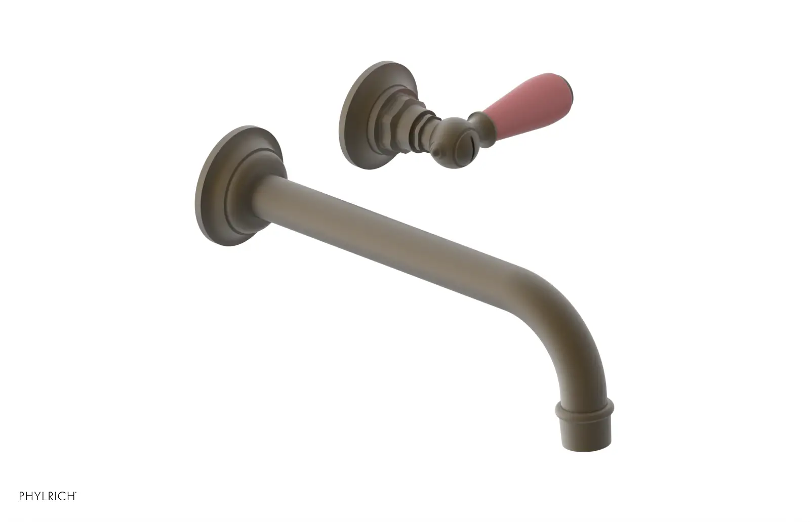 Phylrich Jamestown Single Handle Wall Lavatory Set by Phylrich