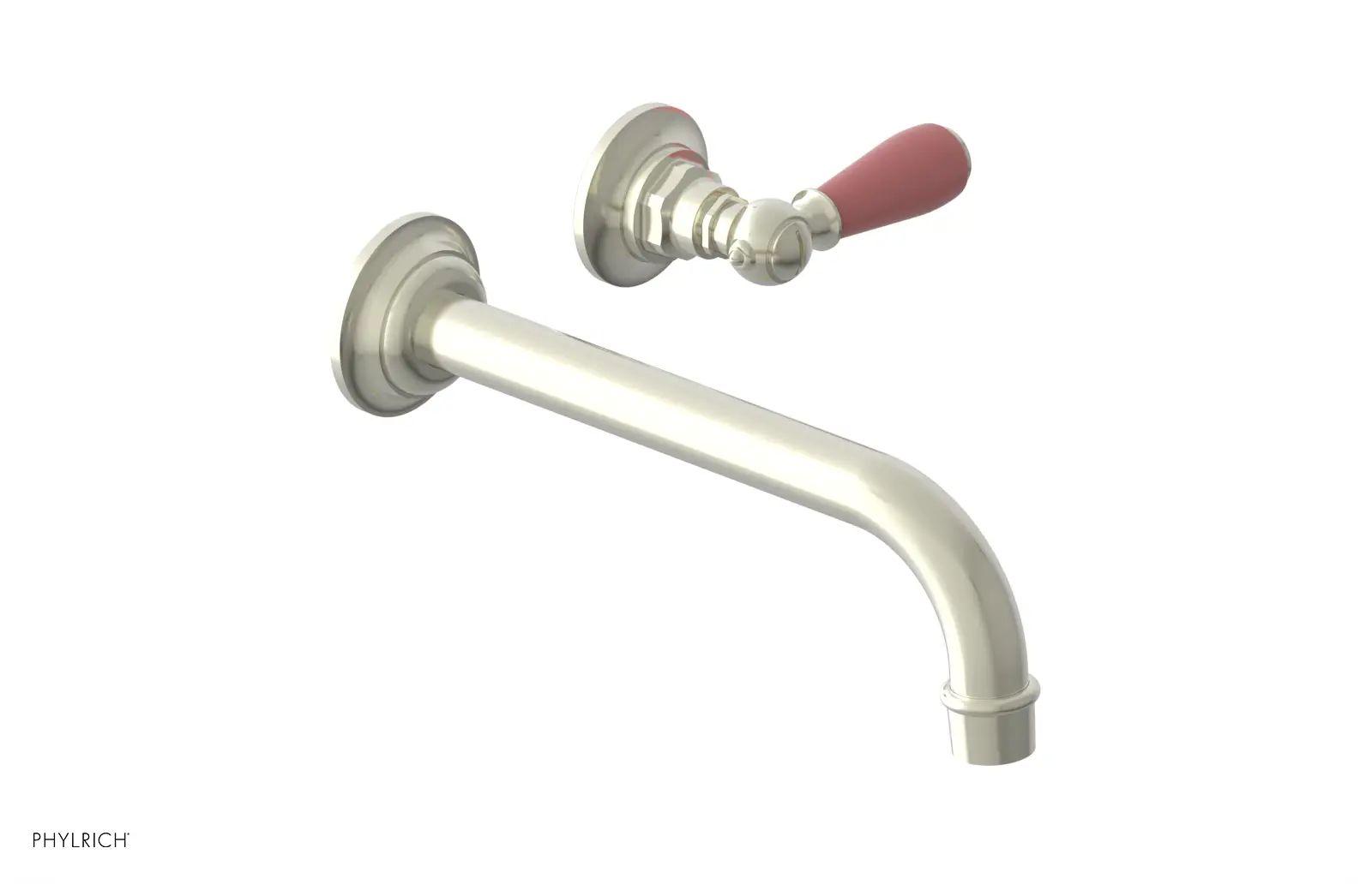 Phylrich Jamestown Single Handle Wall Lavatory Set by Phylrich