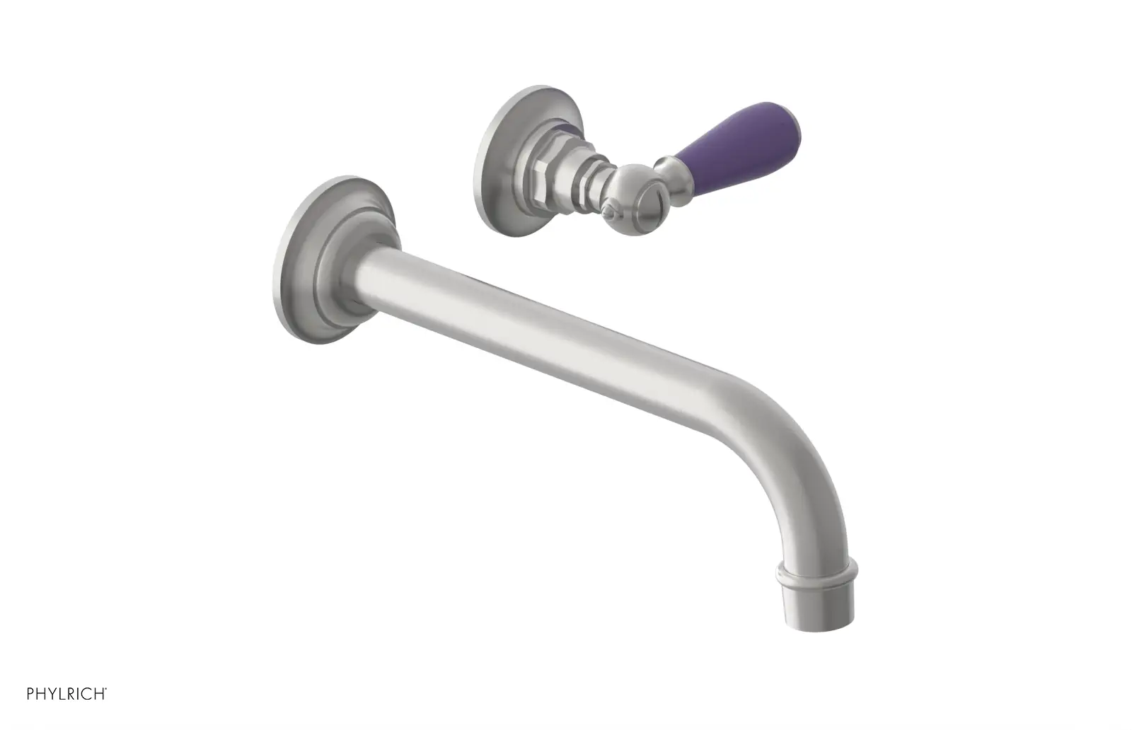 Phylrich Jamestown Single Handle Wall Lavatory Set by Phylrich