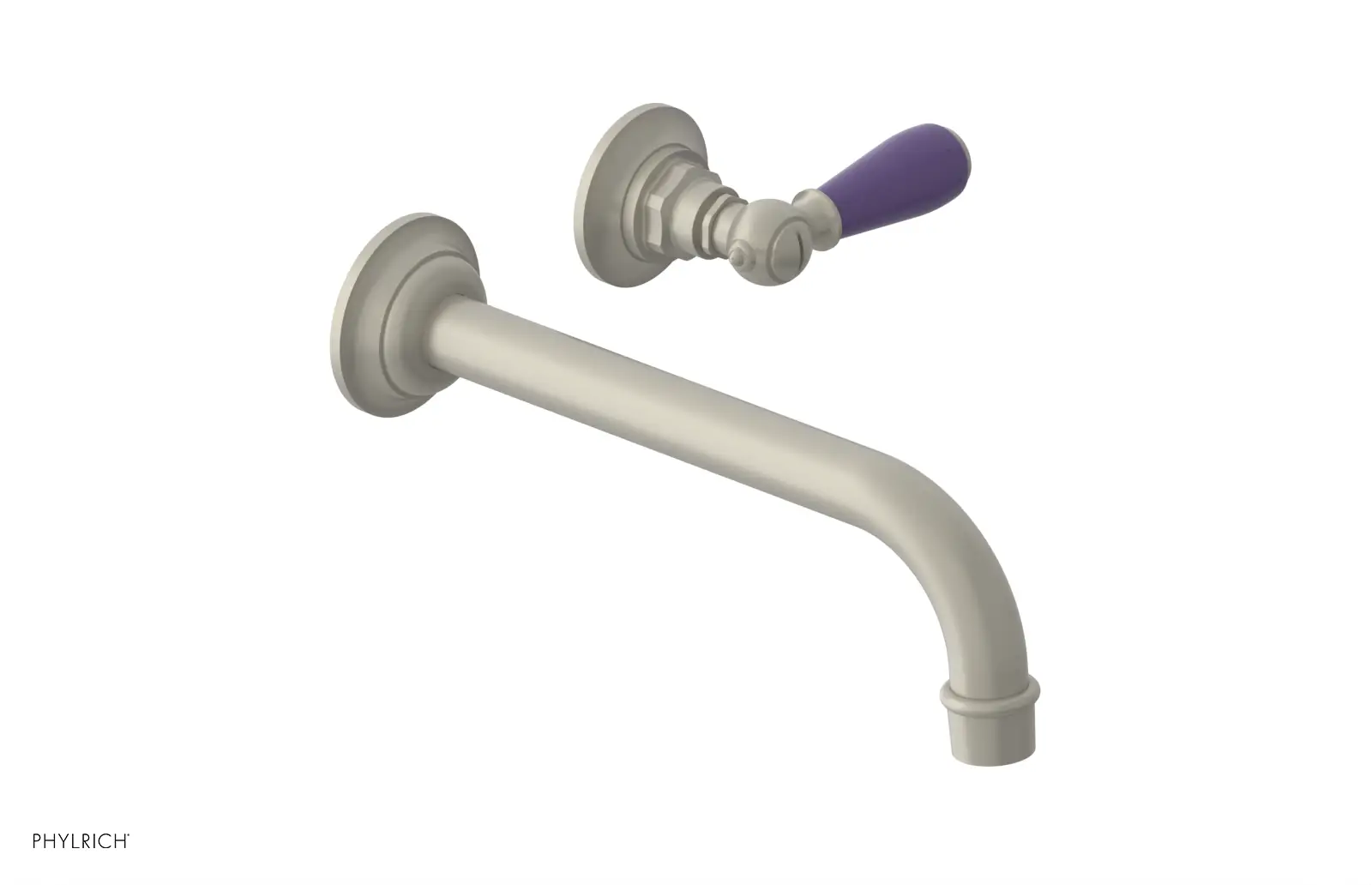 Phylrich Jamestown Single Handle Wall Lavatory Set by Phylrich