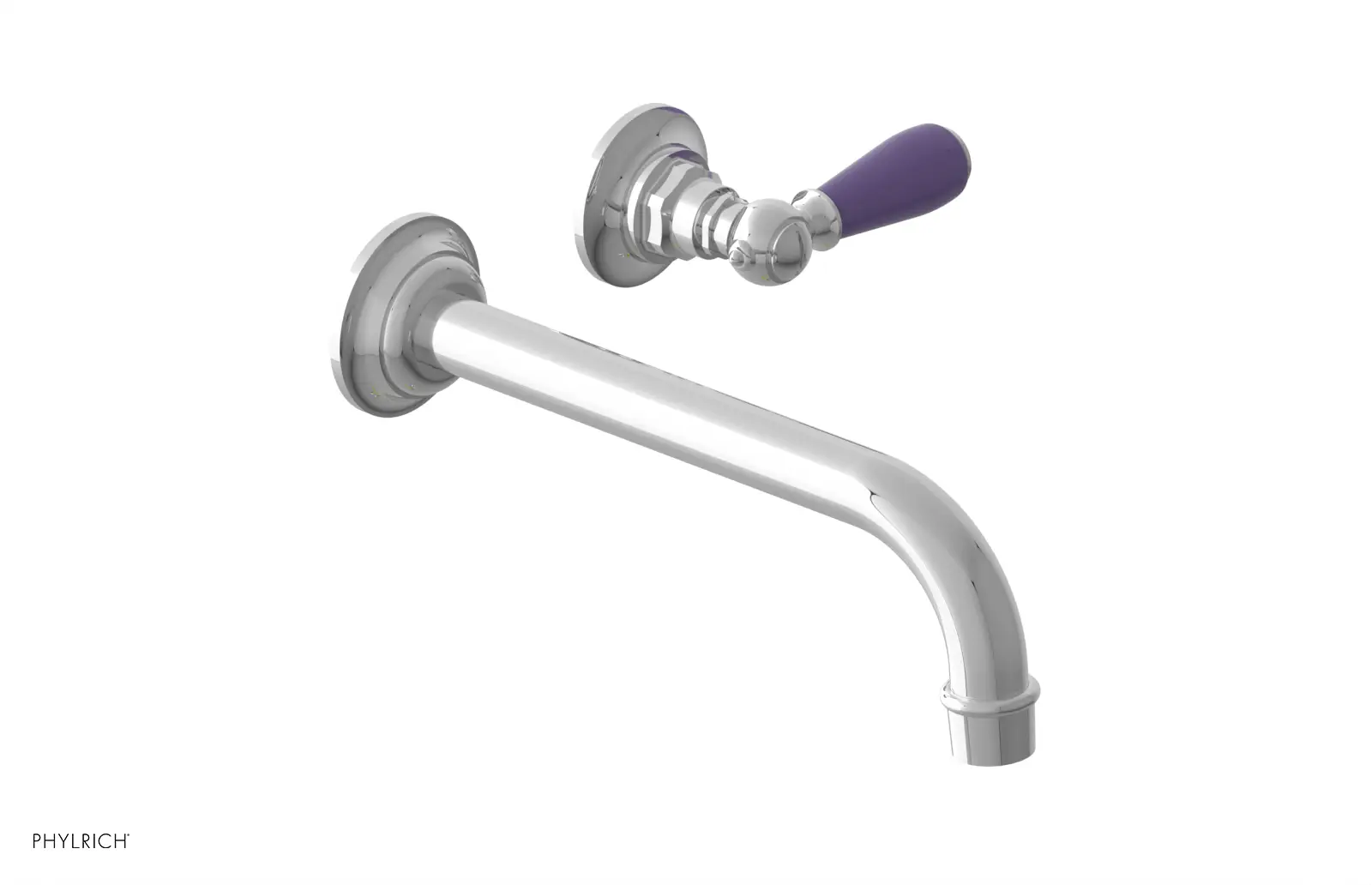 Phylrich Jamestown Single Handle Wall Lavatory Set by Phylrich