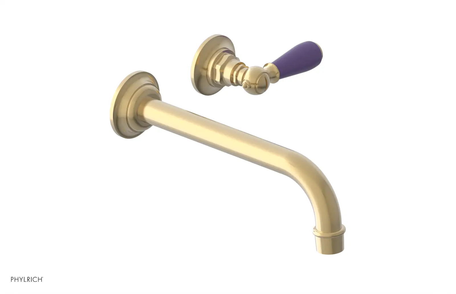 Phylrich Jamestown Single Handle Wall Lavatory Set by Phylrich