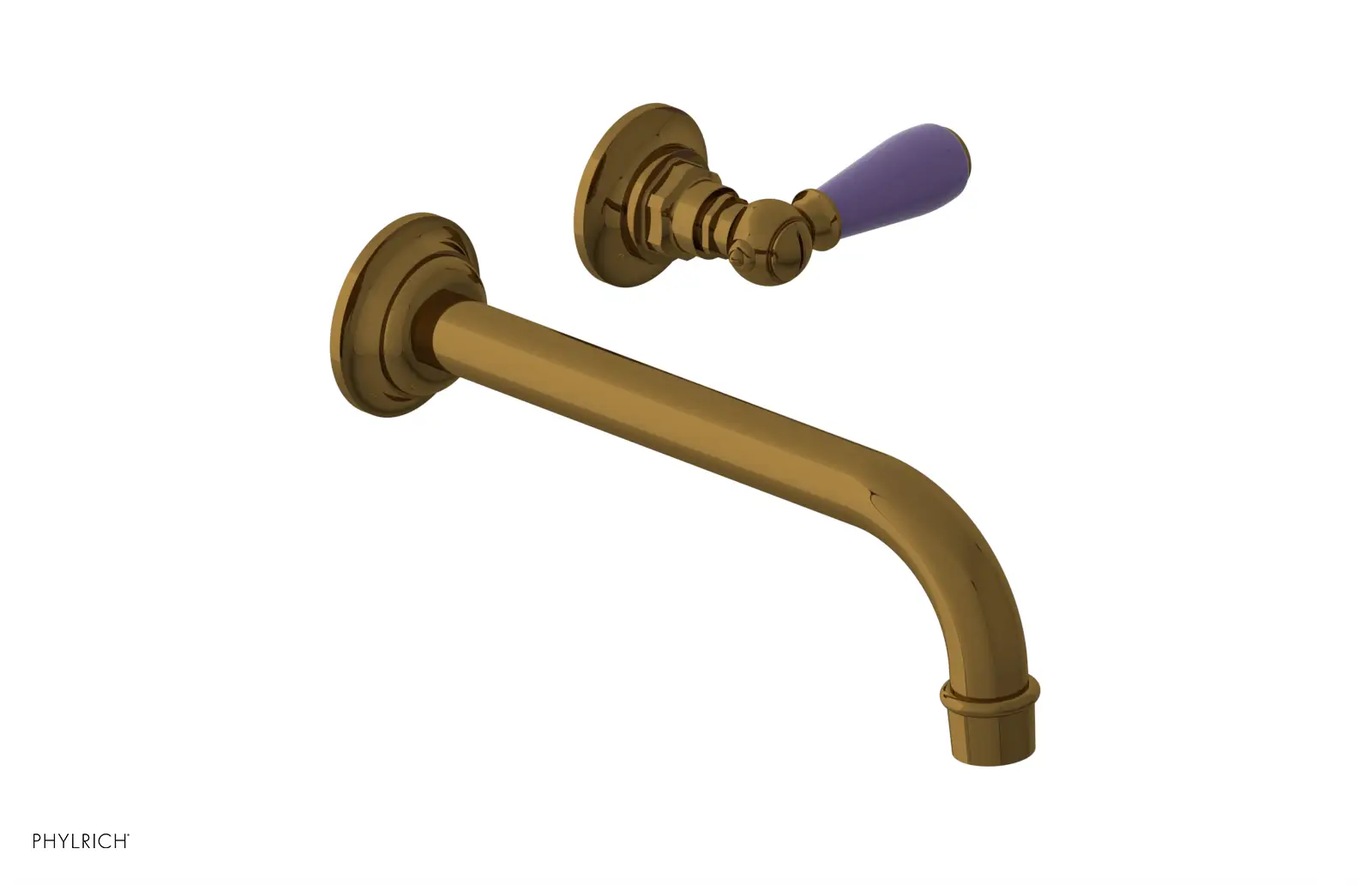 Phylrich Jamestown Single Handle Wall Lavatory Set by Phylrich