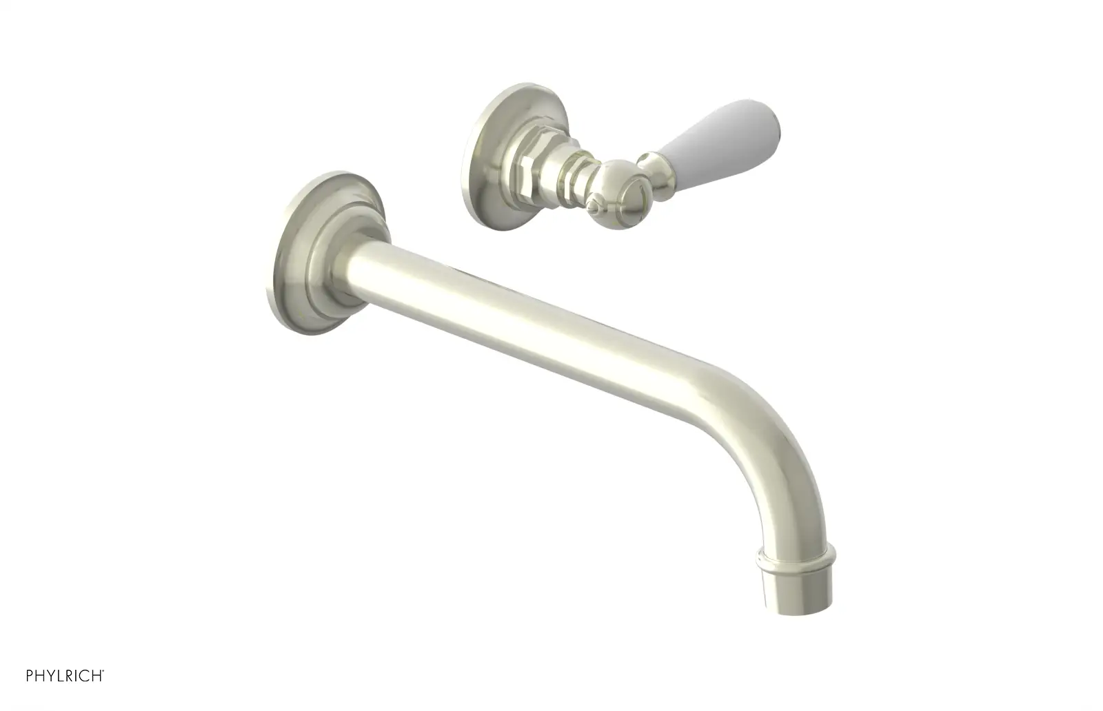 Phylrich Jamestown Single Handle Wall Lavatory Set by Phylrich