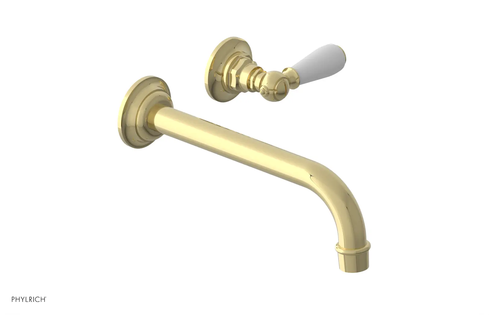 Phylrich Jamestown Single Handle Wall Lavatory Set by Phylrich