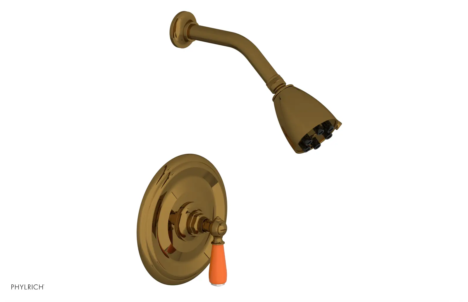 Phylrich Jamestown Pressure Balance Shower Set with Lever Handle by Phylrich
