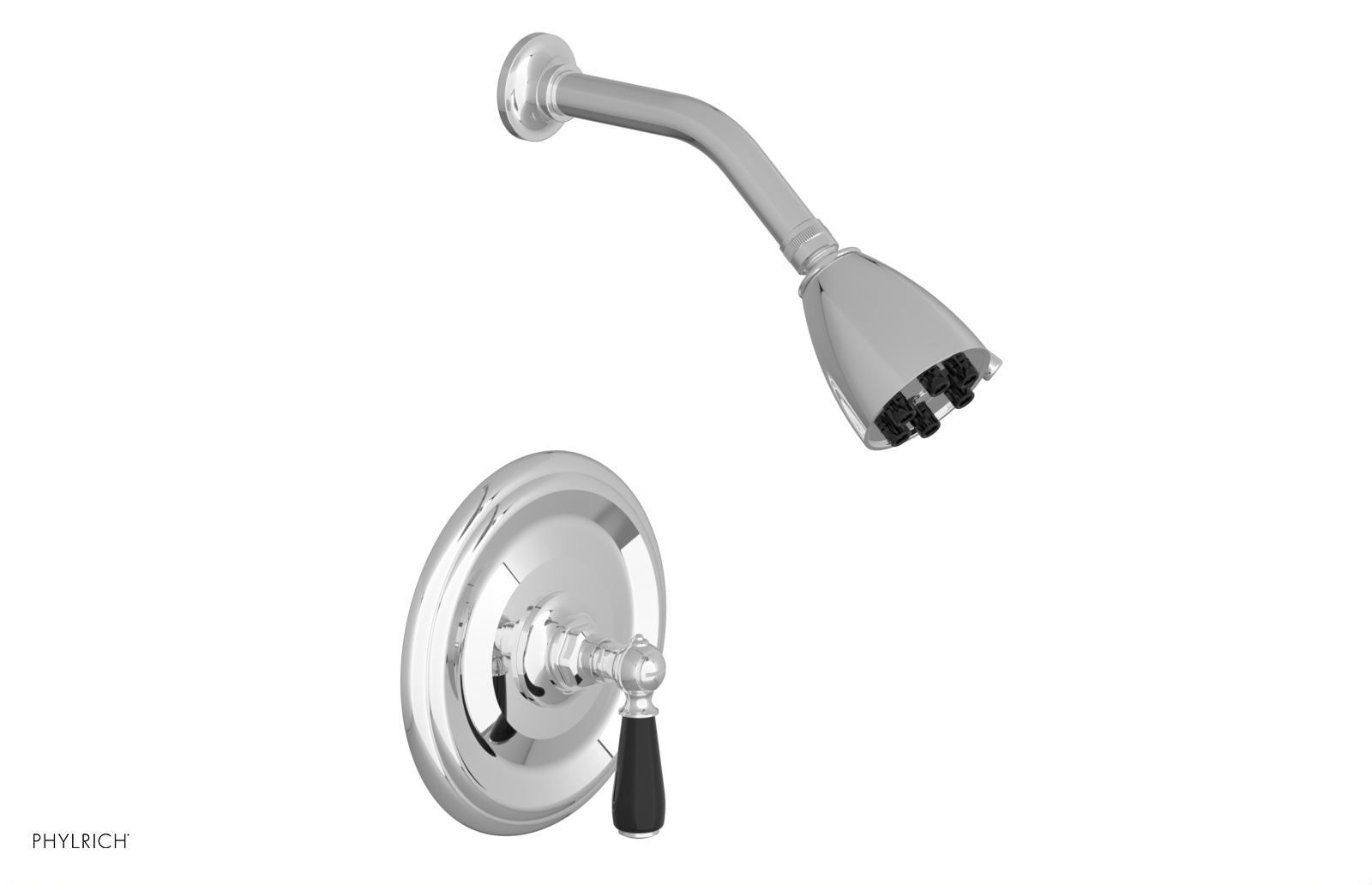 Phylrich Jamestown Pressure Balance Shower Set with Lever Handle