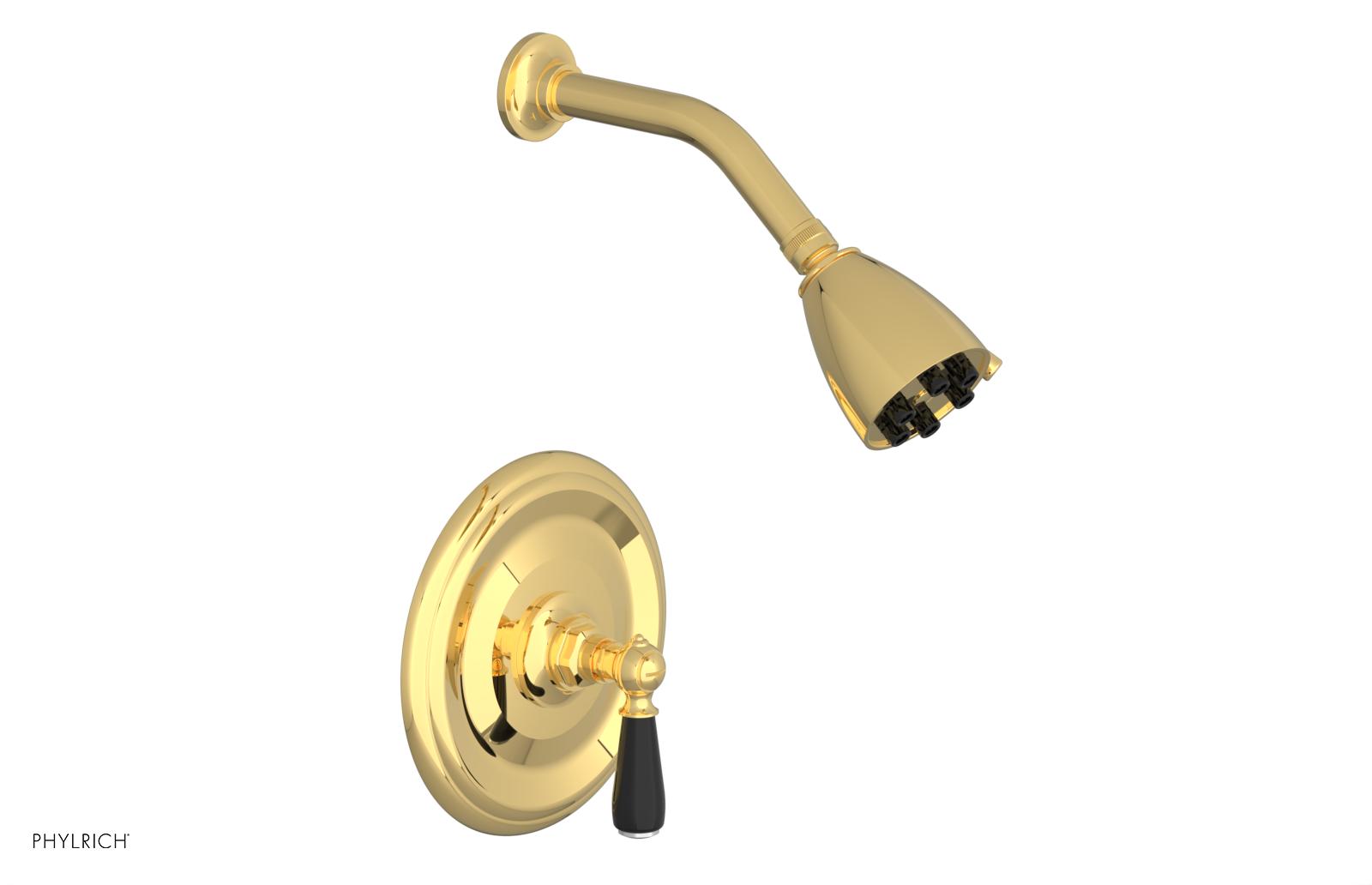 Phylrich Jamestown Pressure Balance Shower Set with Lever Handle