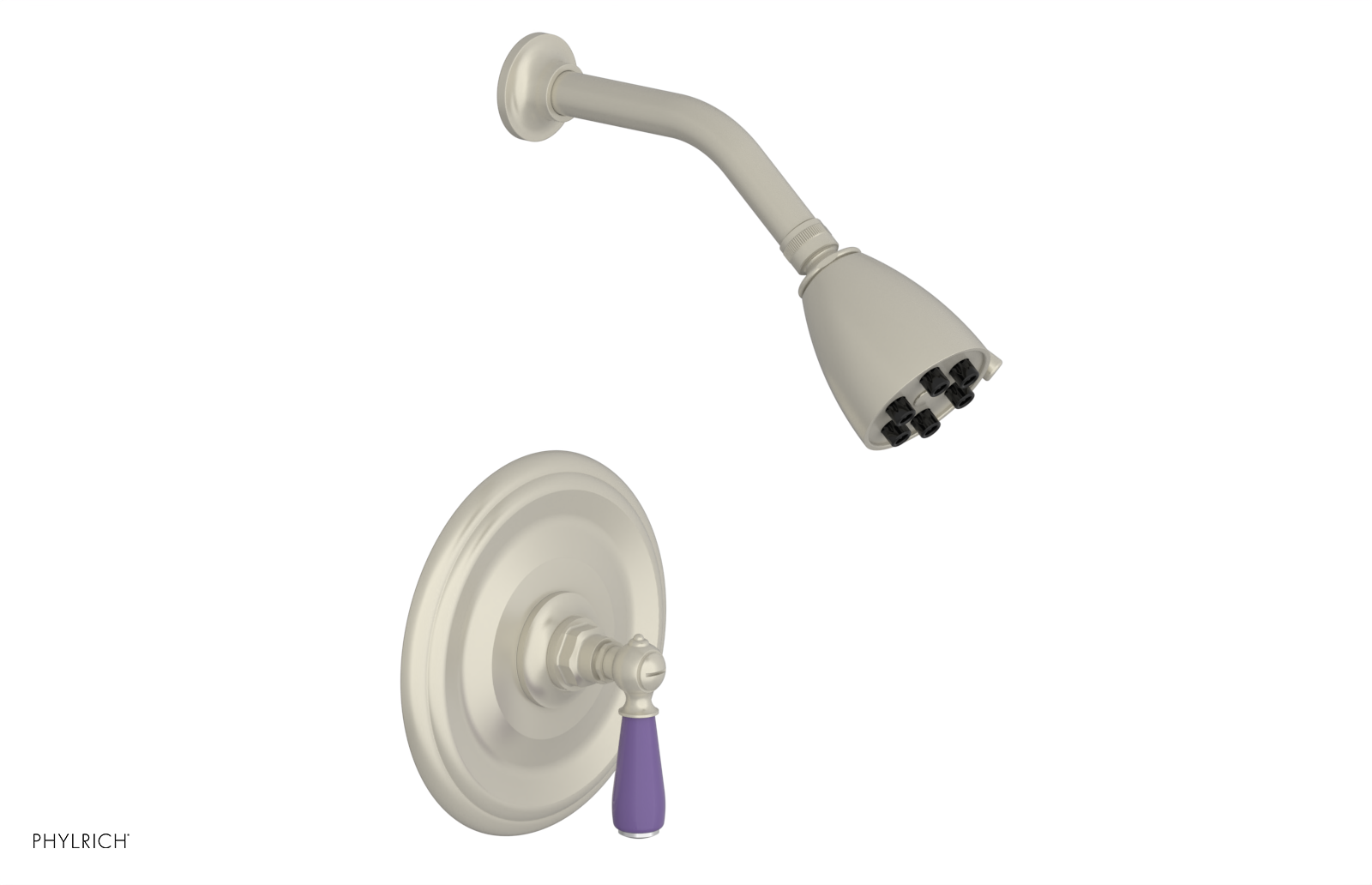 Phylrich Jamestown Pressure Balance Shower Set with Lever Handle