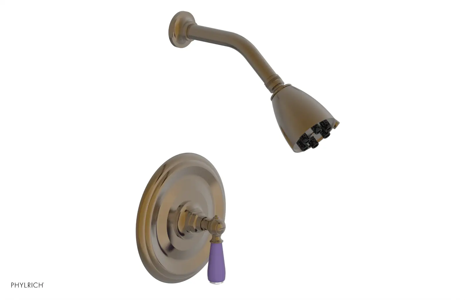 Phylrich Jamestown Pressure Balance Shower Set with Lever Handle by Phylrich