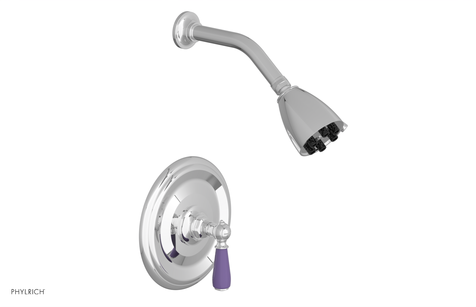 Phylrich Jamestown Pressure Balance Shower Set with Lever Handle