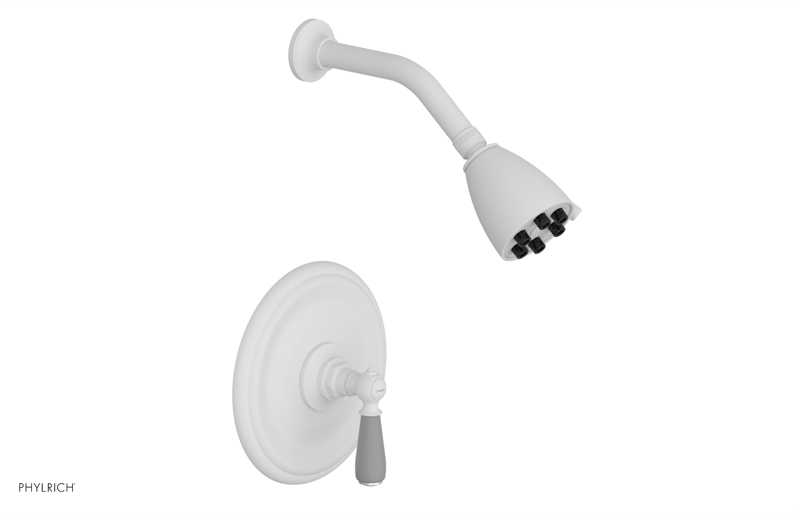 Phylrich Jamestown Pressure Balance Shower Set with Lever Handle