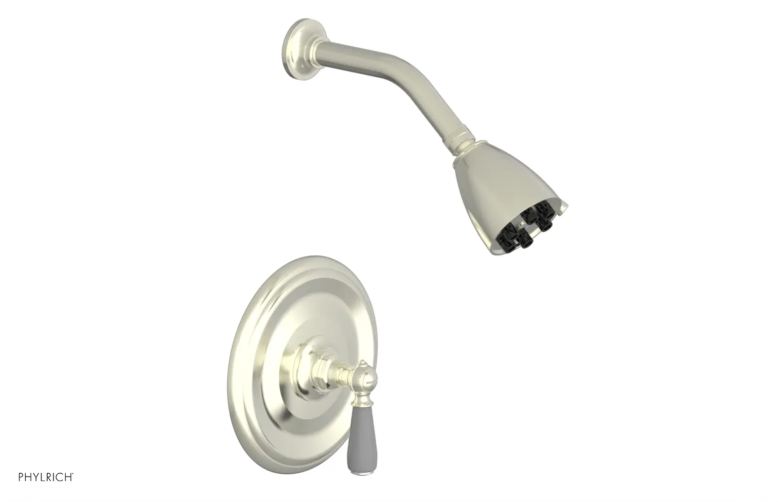 Phylrich Jamestown Pressure Balance Shower Set with Lever Handle by Phylrich