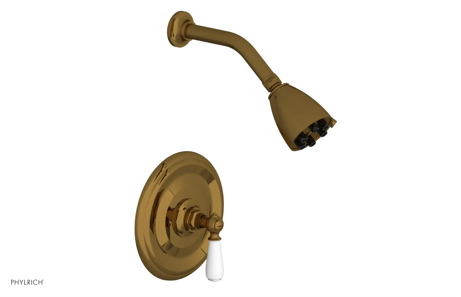 Phylrich Jamestown Pressure Balance Shower Set with Lever Handle by Phylrich