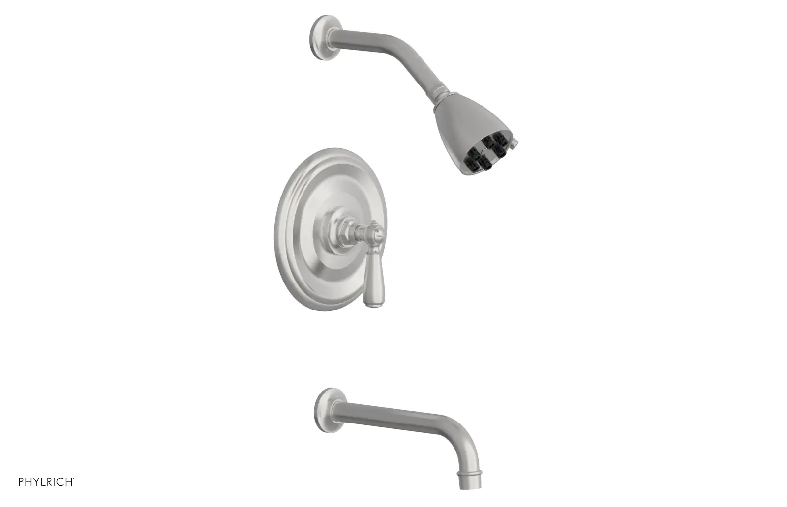 Phylrich Jamestown Pressure Balance Tub and Shower Set with Lever Handle by Phylrich