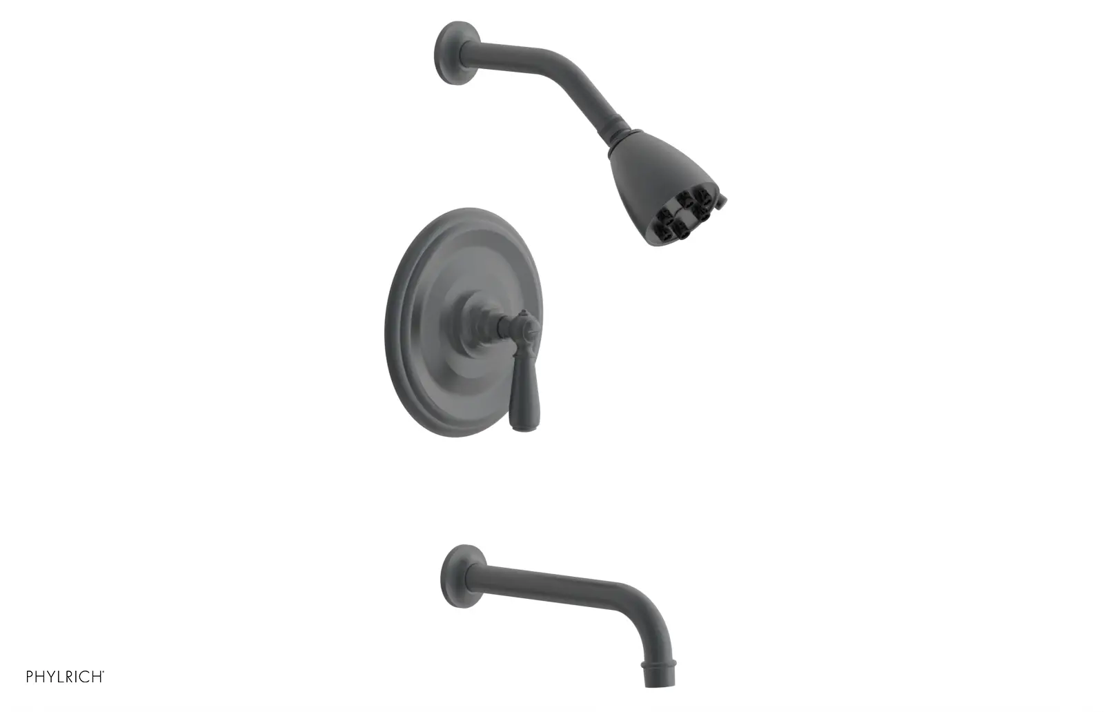 Phylrich Jamestown Pressure Balance Tub and Shower Set with Lever Handle by Phylrich