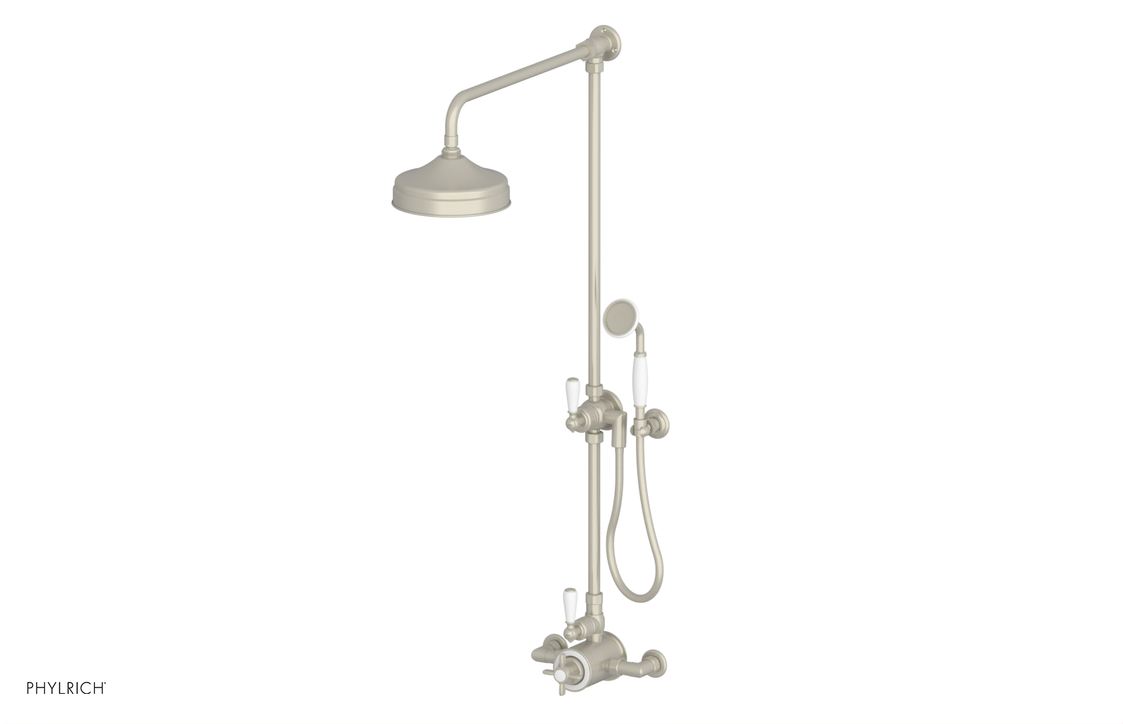 Phylrich Jamestown Exposed Shower with Hand Shower