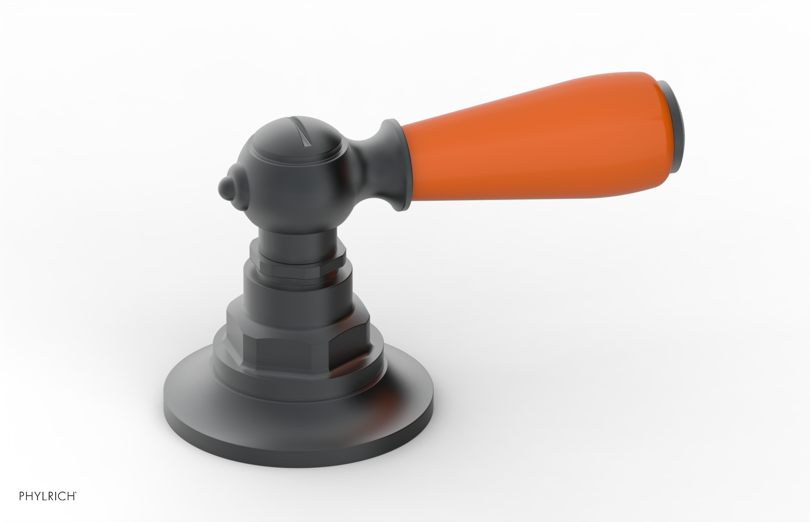 Phylrich Jamestown Volume Control/Diverter Trim with Lever Handle