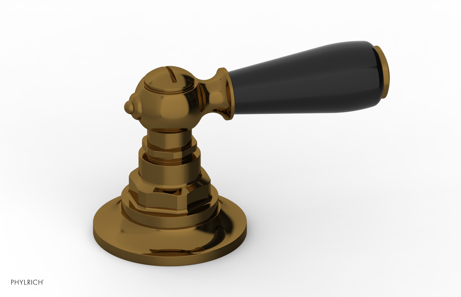 Phylrich Jamestown Volume Control/Diverter Trim with Lever Handle