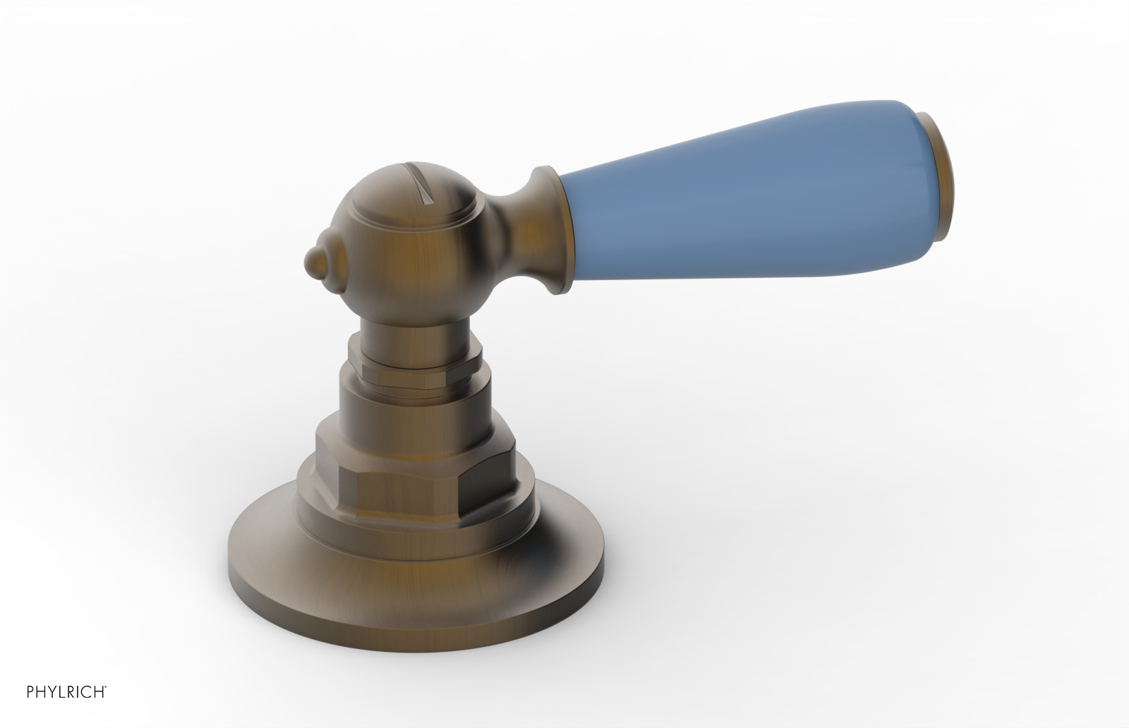 Phylrich Jamestown Volume Control/Diverter Trim with Lever Handle