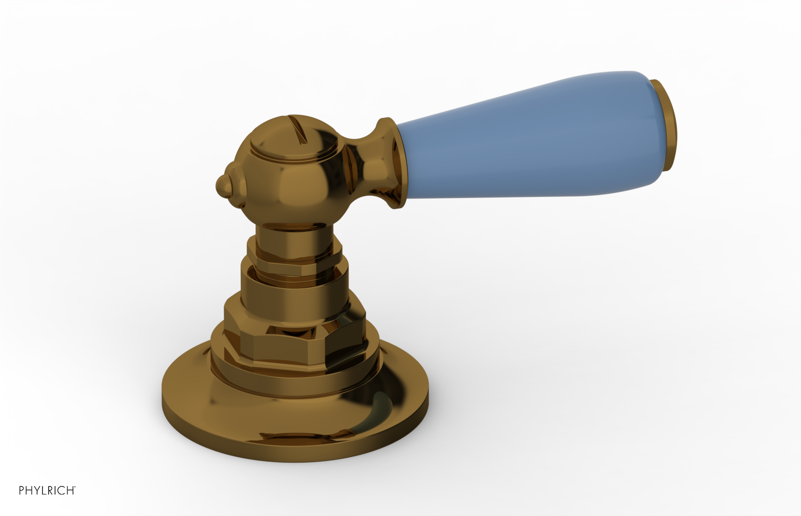 Phylrich Jamestown Volume Control/Diverter Trim with Lever Handle