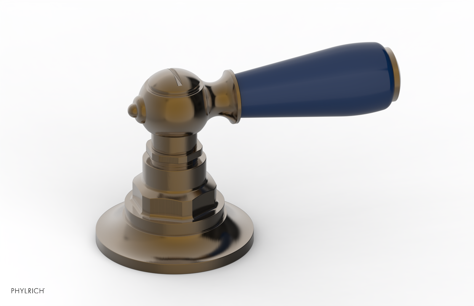 Phylrich Jamestown Volume Control/Diverter Trim with Lever Handle