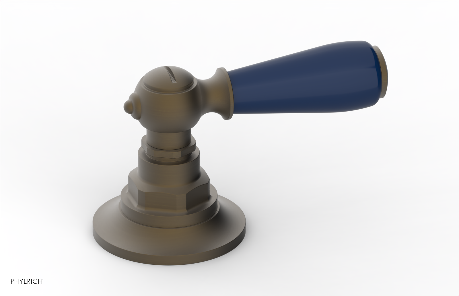 Phylrich Jamestown Volume Control/Diverter Trim with Lever Handle