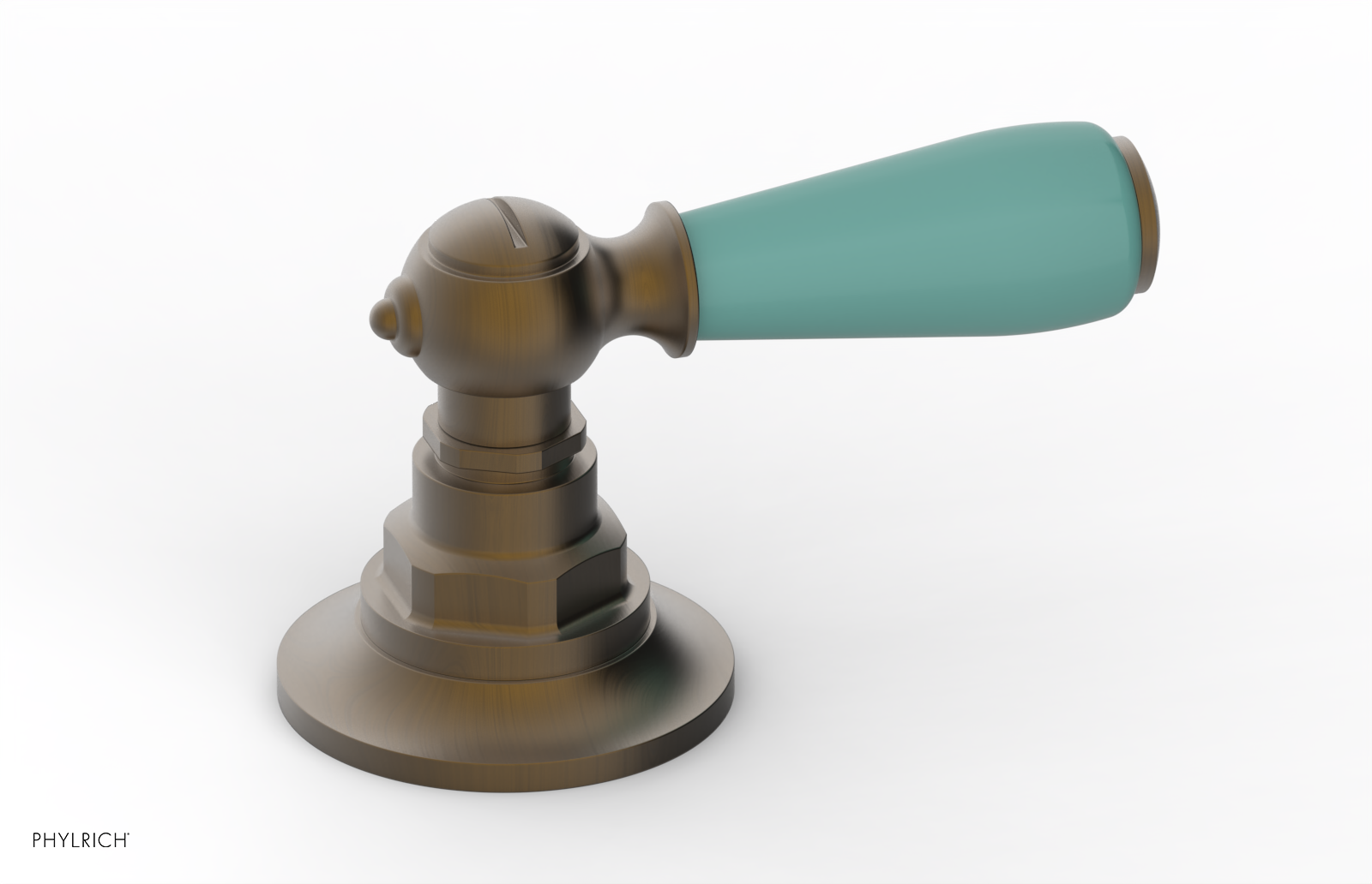 Phylrich Jamestown Volume Control/Diverter Trim with Lever Handle