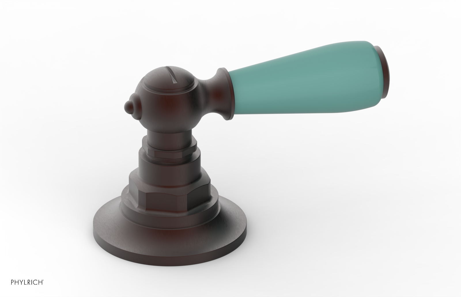 Phylrich Jamestown Volume Control/Diverter Trim with Lever Handle