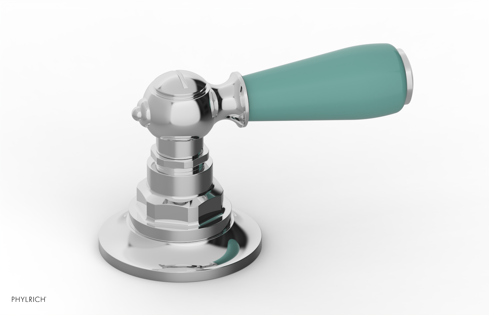 Phylrich Jamestown Volume Control/Diverter Trim with Lever Handle