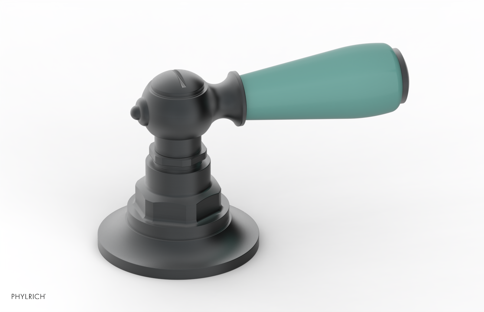 Phylrich Jamestown Volume Control/Diverter Trim with Lever Handle