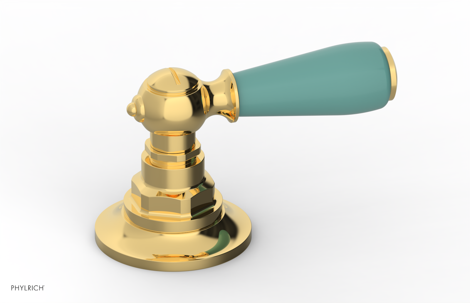 Phylrich Jamestown Volume Control/Diverter Trim with Lever Handle