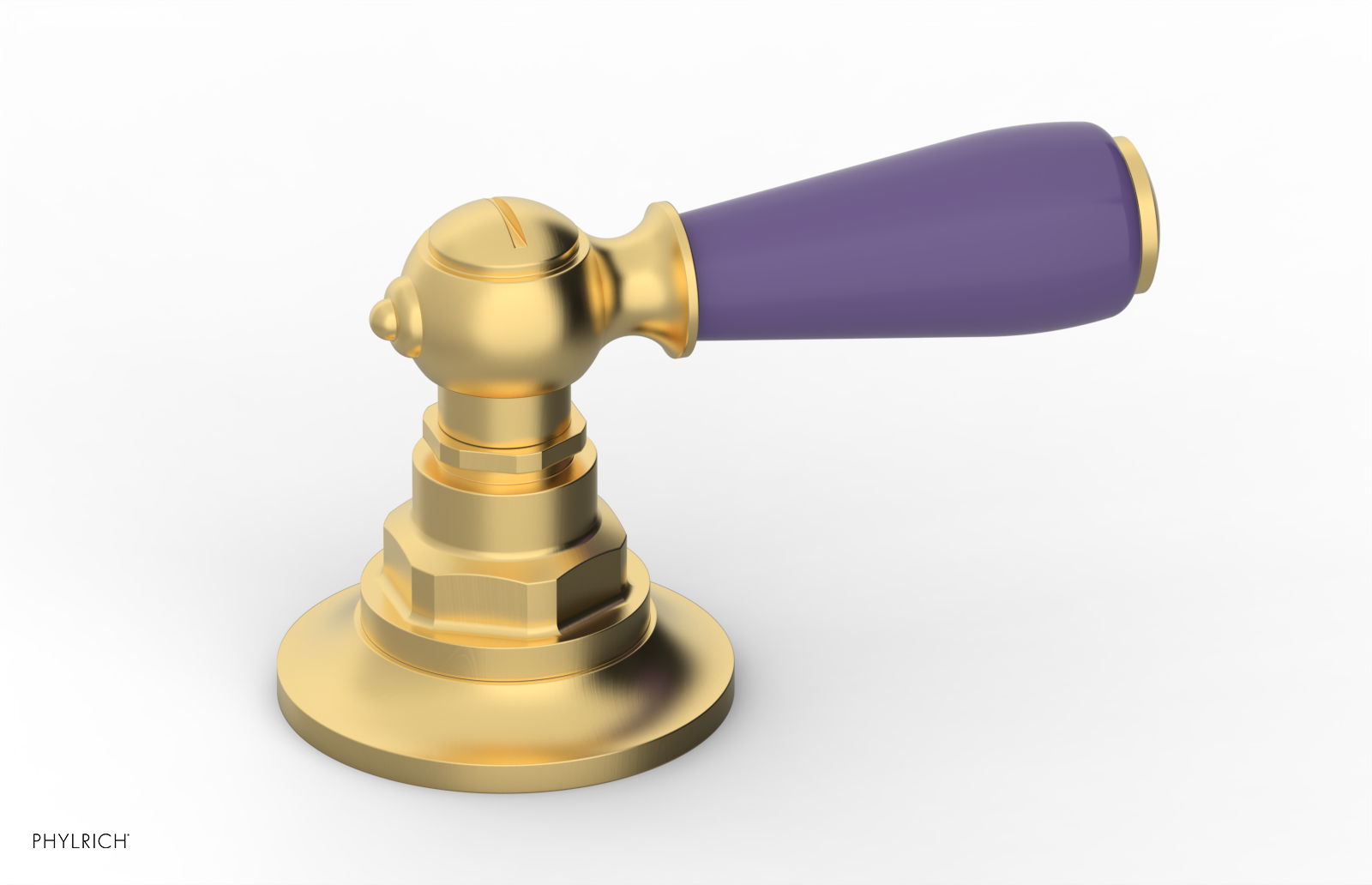 Phylrich Jamestown Volume Control/Diverter Trim with Lever Handle