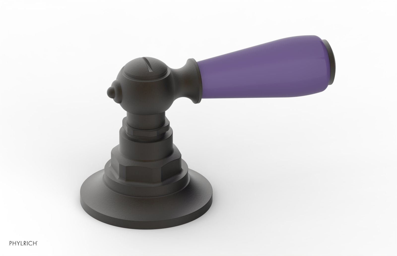 Phylrich Jamestown Volume Control/Diverter Trim with Lever Handle