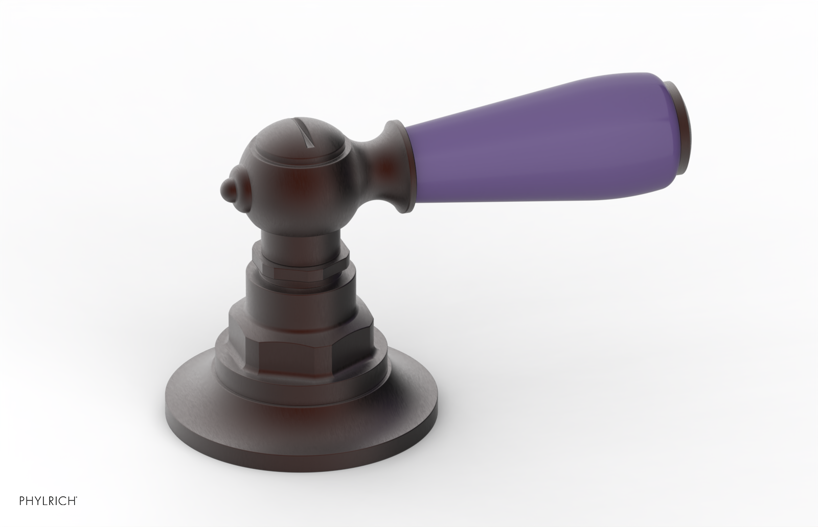 Phylrich Jamestown Volume Control/Diverter Trim with Lever Handle