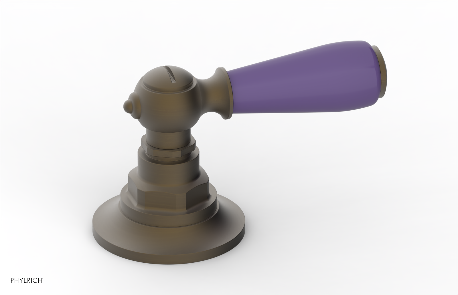 Phylrich Jamestown Volume Control/Diverter Trim with Lever Handle