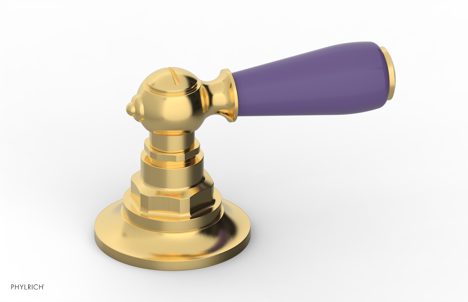 Phylrich Jamestown Volume Control/Diverter Trim with Lever Handle