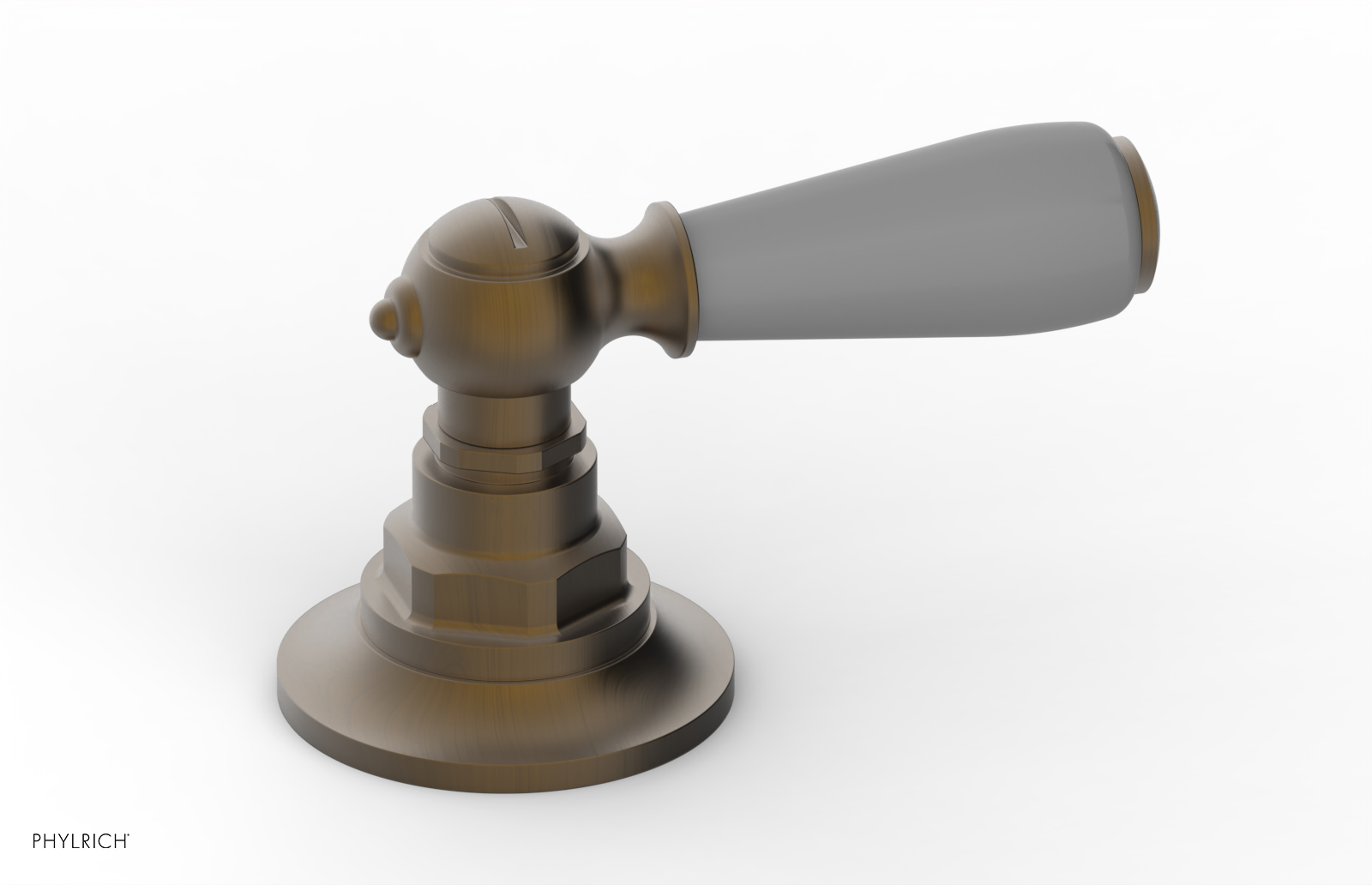 Phylrich Jamestown Volume Control/Diverter Trim with Lever Handle