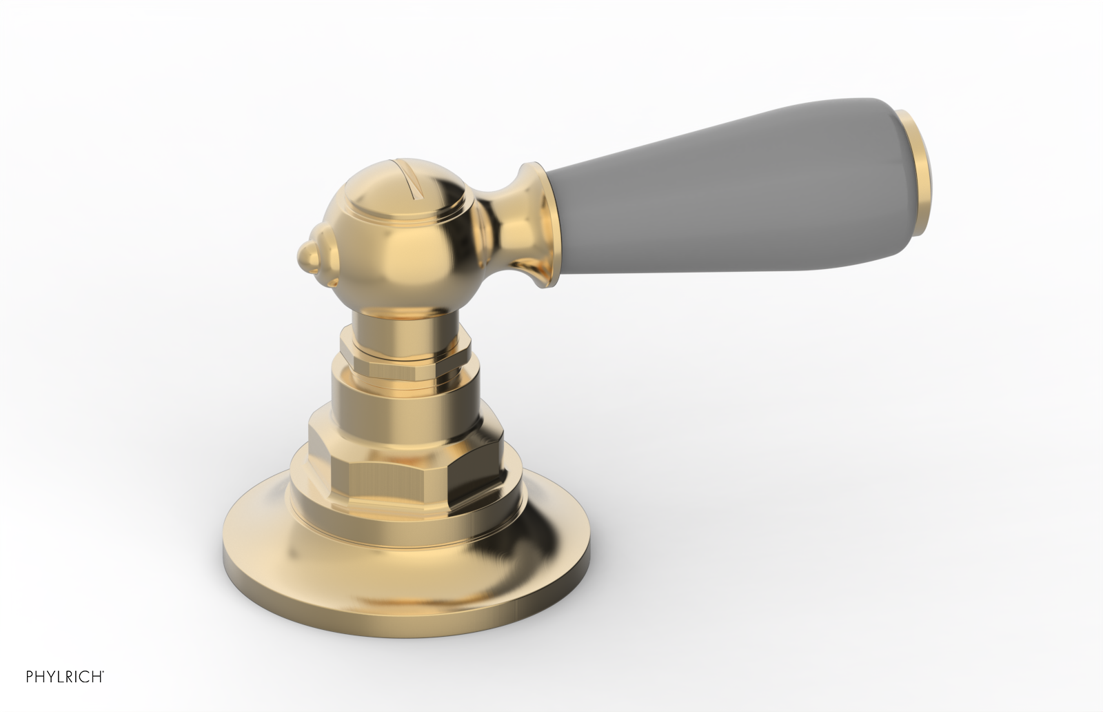 Phylrich Jamestown Volume Control/Diverter Trim with Lever Handle