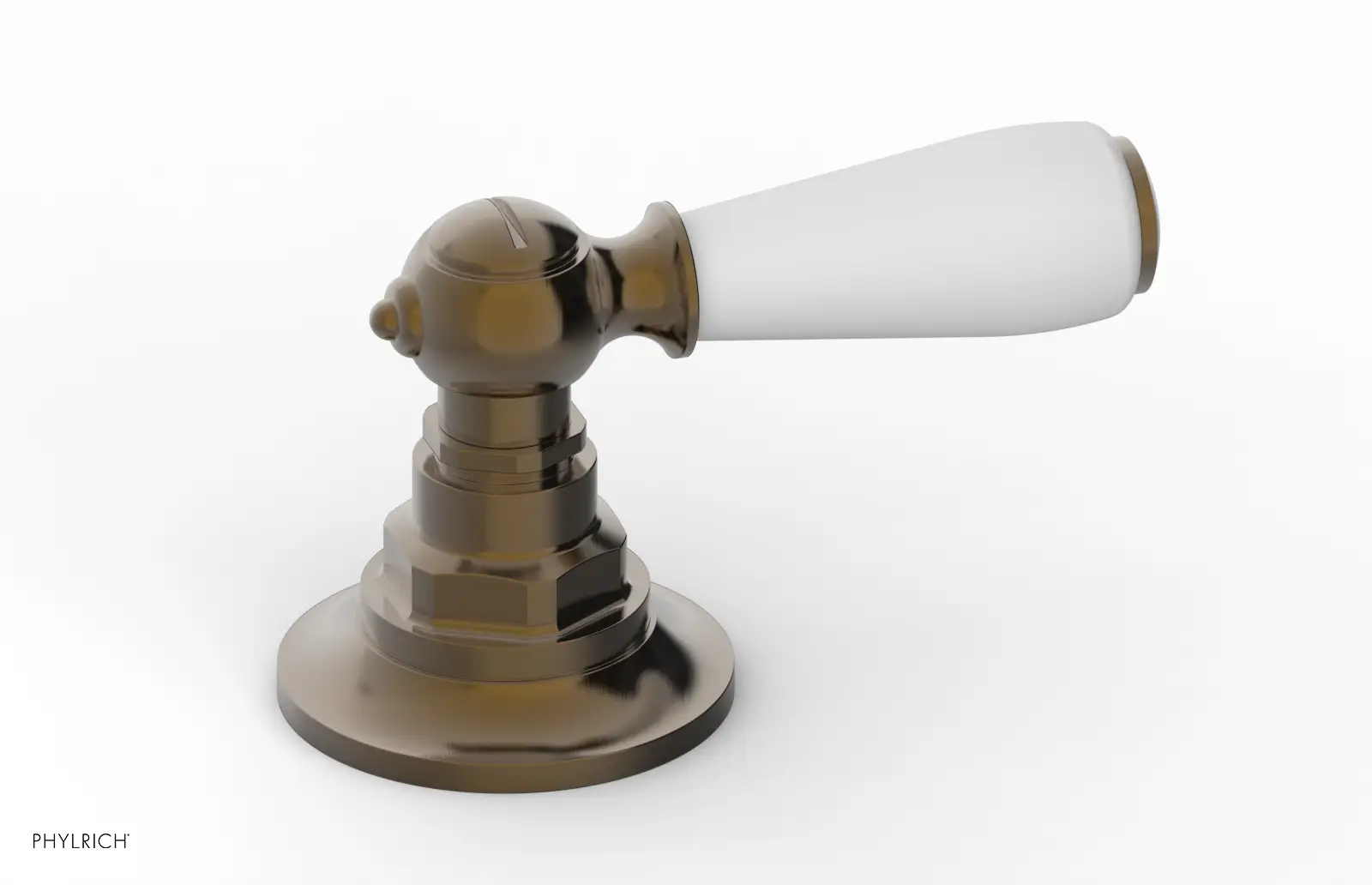 Phylrich Jamestown Volume Control/Diverter Trim with Lever Handle by Phylrich