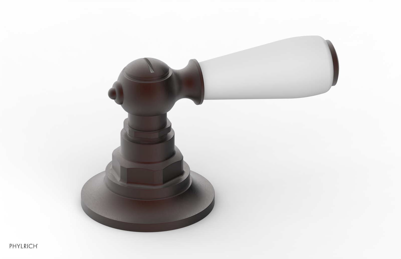 Phylrich Jamestown Volume Control/Diverter Trim with Lever Handle